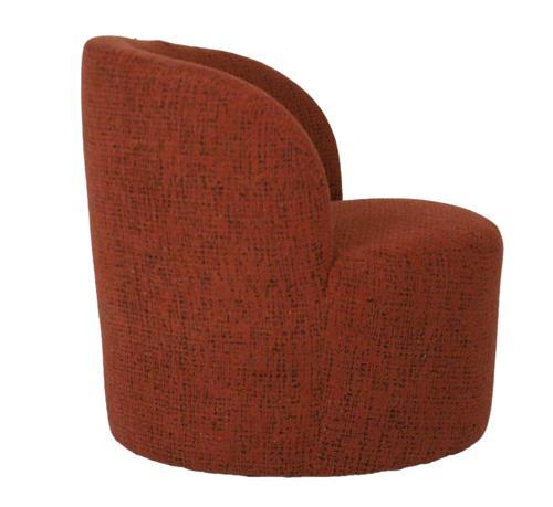 Stella Swivel Chair - Iron Rust - 740x750x740; Seat Height: 400mm