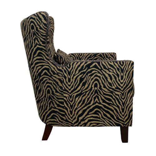 Instinct Occasional Chair & Ottoman Zebra Print