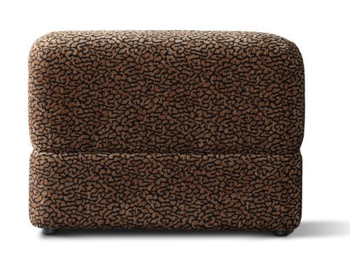 Arcadia Sectional Sofa - Middle Single - Hunter Brown / Black