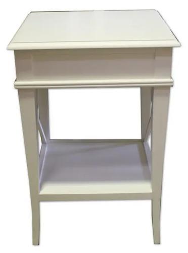 Villa Bedside Table - White - 500 X 440 X 760