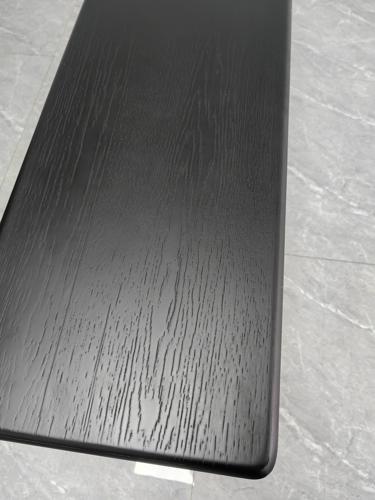 Low Shelving Unit - Black Oak