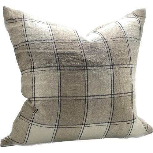 Linen Cushion Cover - Natural - 550 X 550