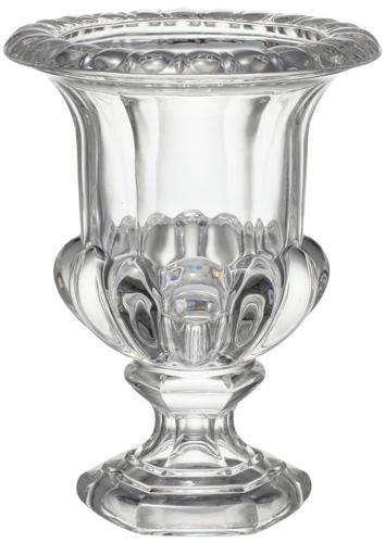 Omari Crystal Urn Vase, Large - 20 X 20 X 26