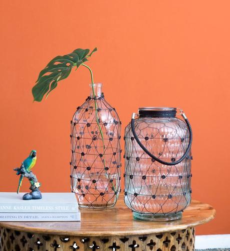 Glass Vase - 18 X 18 X 46