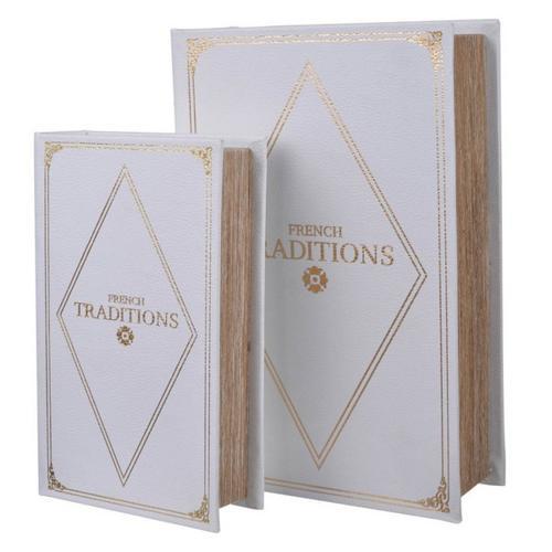 White Book Boxes