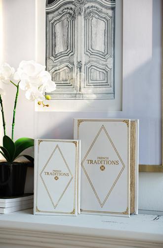 White Book Boxes