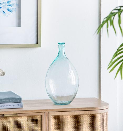 Bubble Glass Bottle