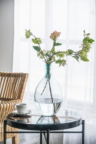 Bubble Glass Bottle