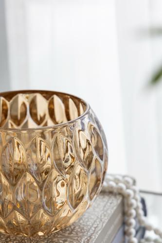 Glass Decrotive Bowl - 150 X 150 X 110 - SE2732