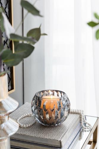 Glass Decrotive Bowl - 150 X 150 X 110 - SE2733
