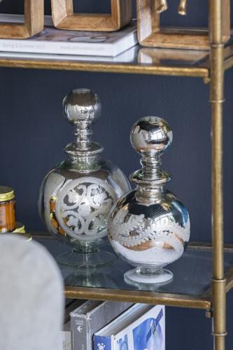Antique Mirrored Vase - 150 X 150 X 280