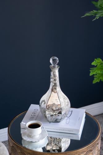 Antique Mirrored Vase - 125 X 125 X 305