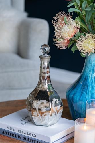 Antique Mirrored Vase - 125 X 125 X 305