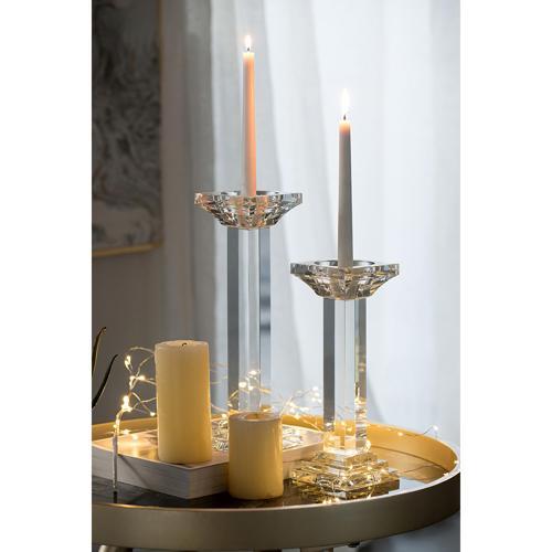 Crystal Pillar Candle Holder - 102 X 102 X 280