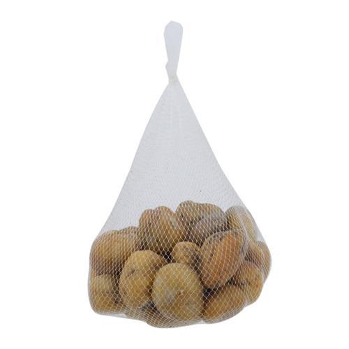 1.2 - 2 Inch Amber Polished Pebbles, 5 Lb