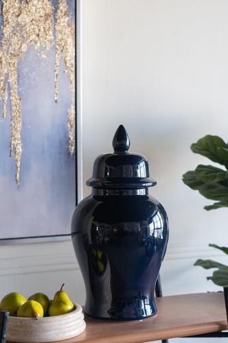 Blue Ginger Jar - 240 X 240 X 480