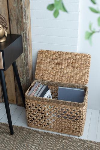Water Hyacinth Basket Set of 4 - 520 X 300 X 350