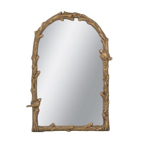 Gold Wall Mirror - 610 X 35 X 864
