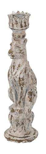 Leopard Candle Holder - 83 X 68 X 250