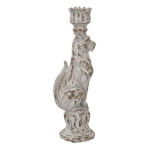 Leopard Candle Holder - 83 X 68 X 250