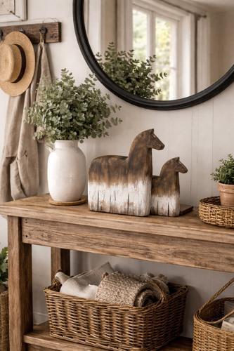 Wooden Horse - 170 X 65 X 250