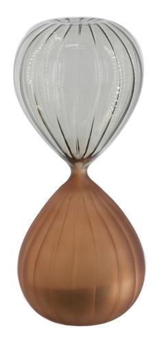 Copper & Grey Hourglass - 82 X 82 X 195