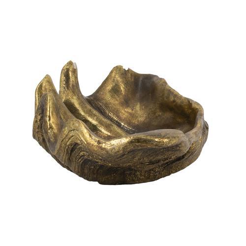 Gold Decrotive Clam
