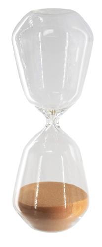 Hourglass with Terracotta Sand - Small