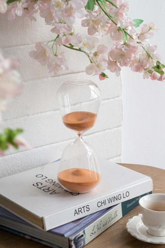 Hourglass with Terracotta Sand - Small