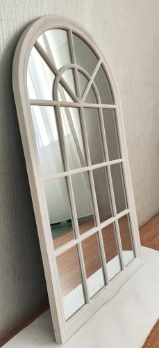 Vintage Cream Church Window Mirror - 800 X 1400 X 40 - TS7004