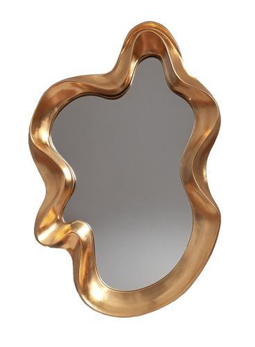 Vintage Gold Abstract Mirror - 1040 X 650 X 70