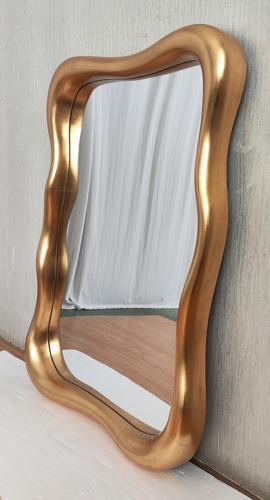 Vintage Gold Abstract Mirror - 1180 X 780 X 85