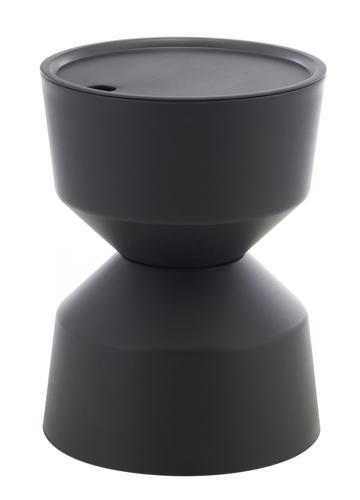 Outdoor Ice Bucket Side Table - Black - 310 X 310 X 510