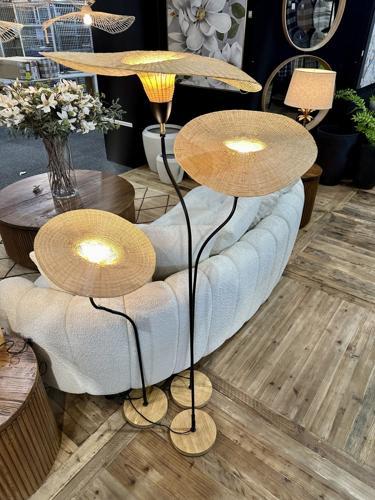 Bamboo Floor Lamp - 380 X 380 X 1000