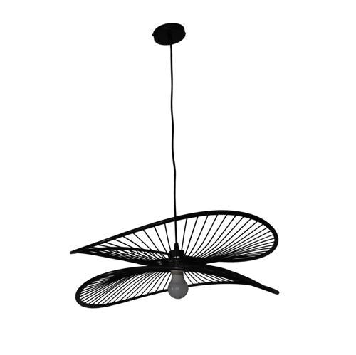 Bamboo Pendant - Black