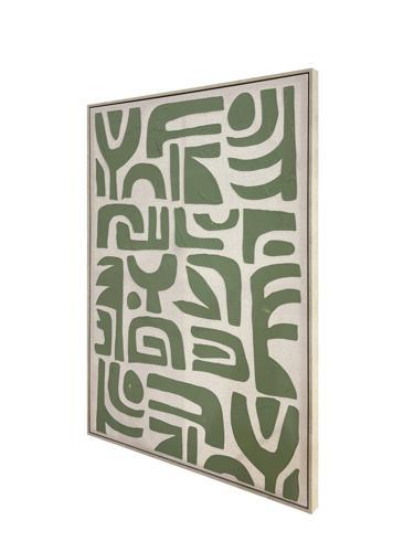 Framed Canvas Hand-Painted - 800 X 1200 - YR9022