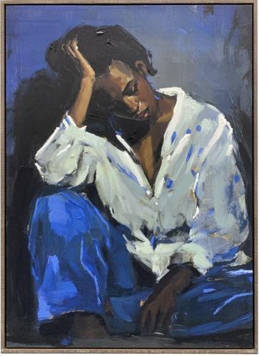 Framed Canvas Hand-Painted - 826 X 1226