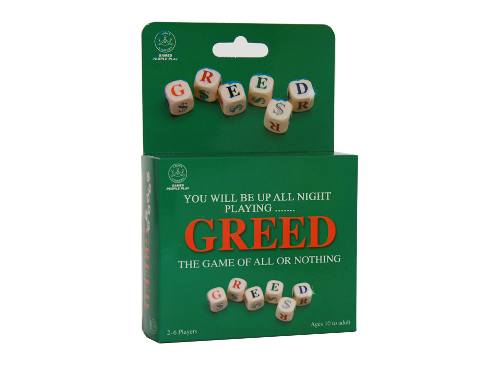 Greed: Travel Edition Board Game