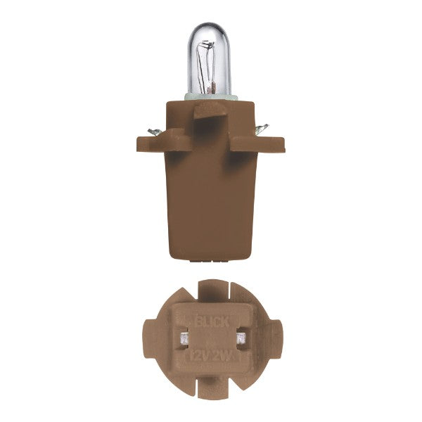 24v 1.2w B8.7d Brown Base Dash Panel Globes