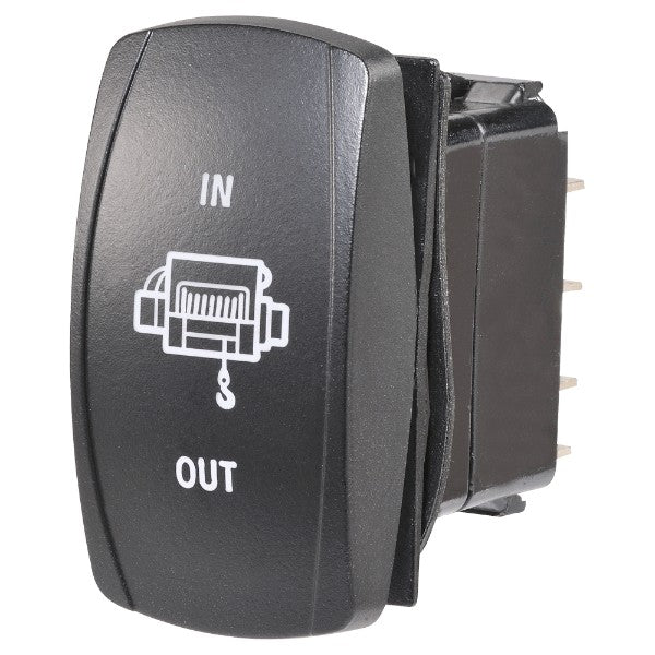 12  / 24v Momentary (On)  / Off  / Mom (On) Illuminated Sealed Rocker Switch