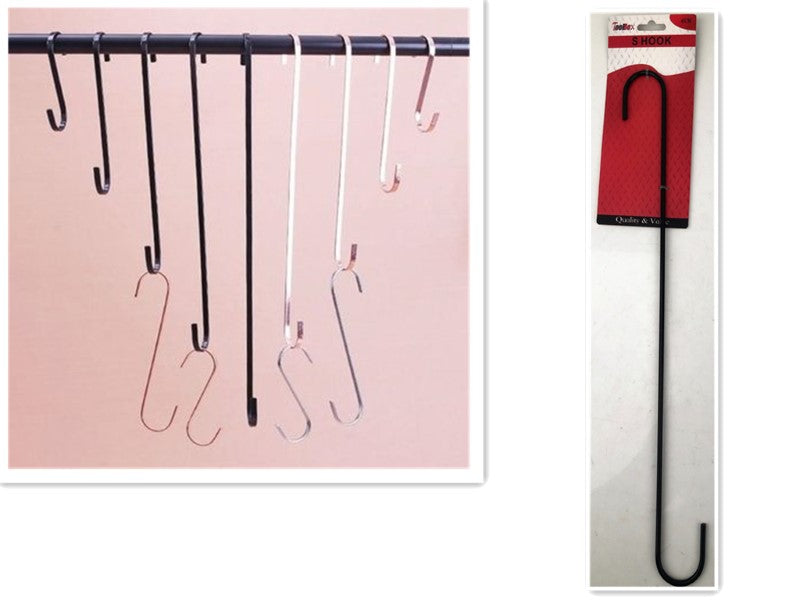 S Hook - 45cm (Set Of 12)
