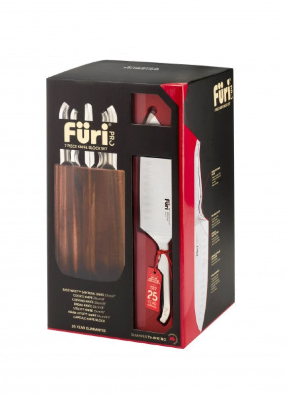 Furi - Capsule Knife Block Set 7 Piece