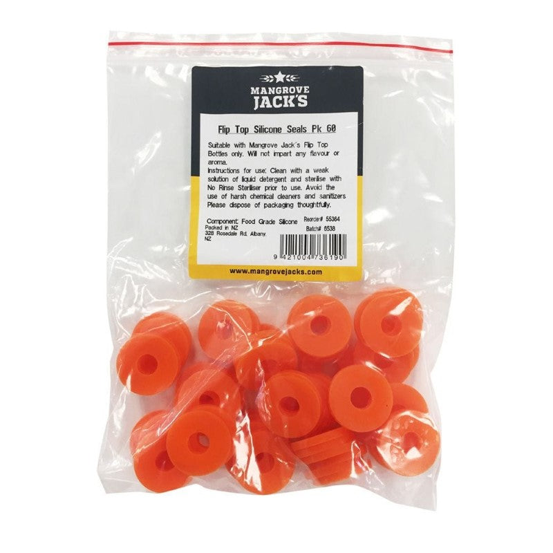 Silicon Seals for Flip Top Bottles x 60