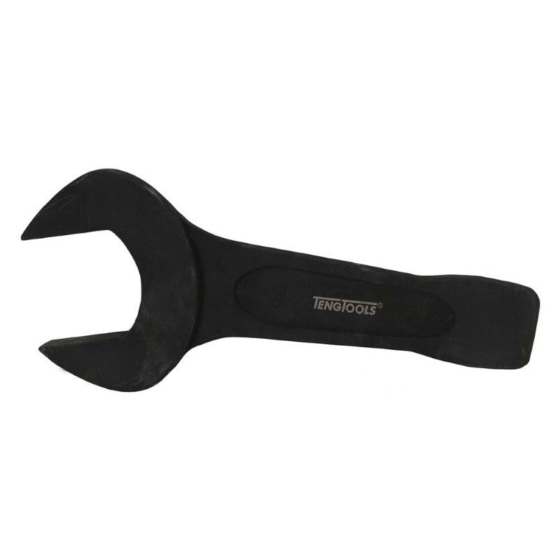 Teng Slogging Open-Ended Spanner 90mm, durable Chrome Molybdenum tool designed for heavy-duty tasks with a 15-degree offset jaw.