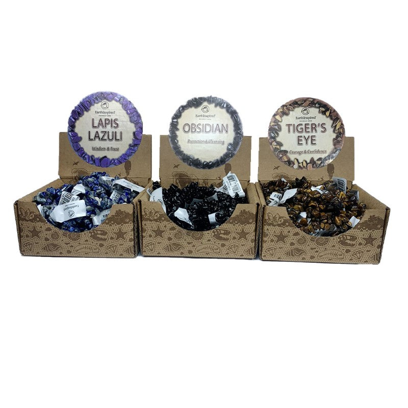 Lapis Lazuli 5mm Chip Bracelet Box - Set of 25