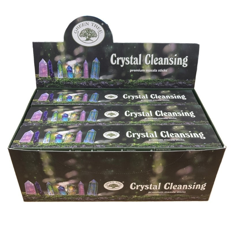 Green Tree Crystal Cleansing 15gm - Set of 12