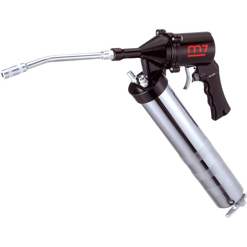 Lightweight M7 Air Grease Gun for efficient lubrication with adjustable stroke, 1/4" inlet, and low noise operation.