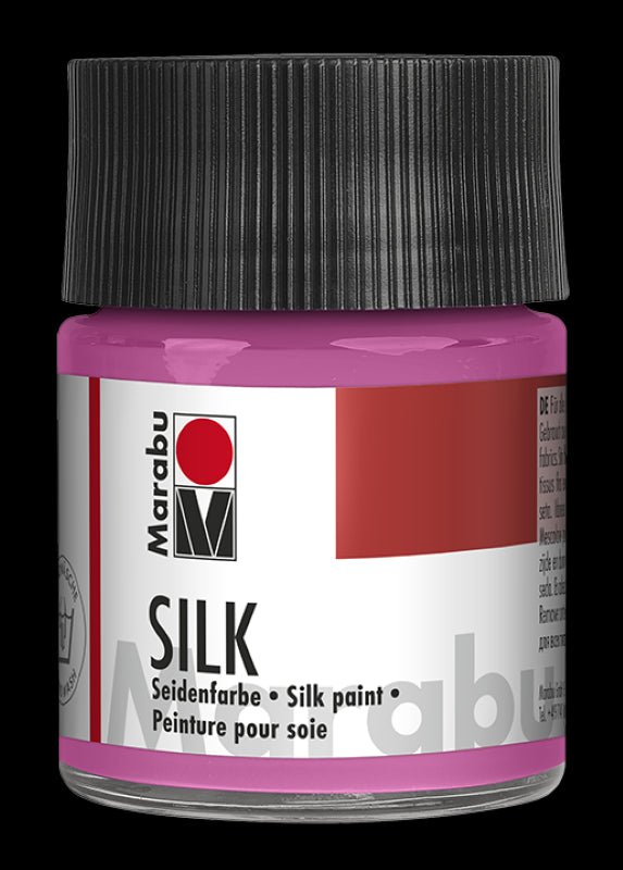 Marabu Silk Fabric Paint 50ml 033 PINK