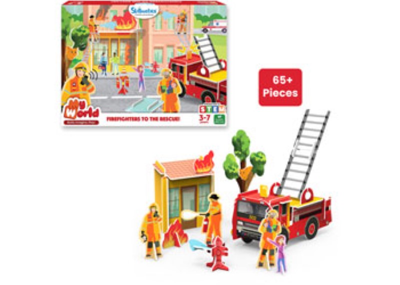 Skillmatics - My World Firefighters to the Rescue