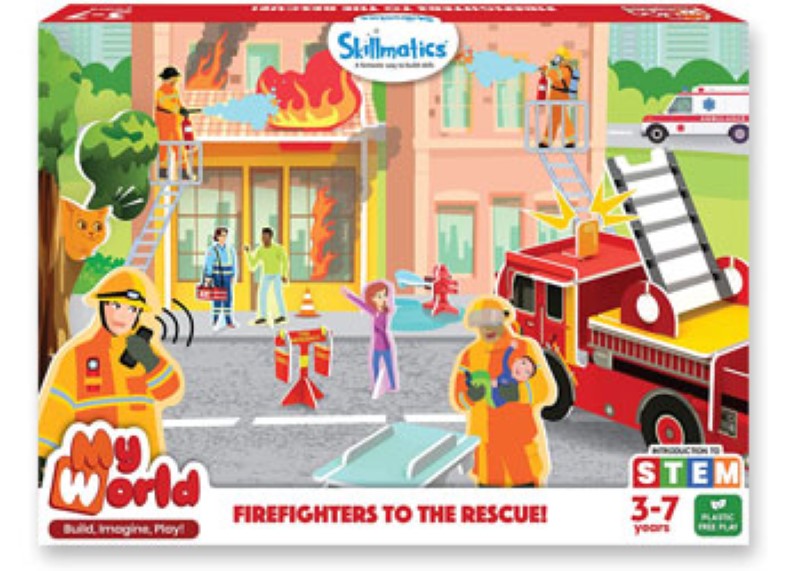 Skillmatics - My World Firefighters to the Rescue